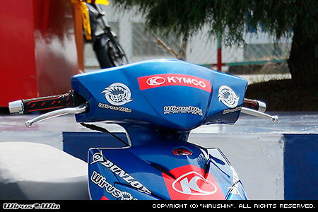 WirusWin ウイルズウィン アッパーカウル RACING150Fi KYMCO キムコ アッパーカウル フロントカウル カウル関連 外装