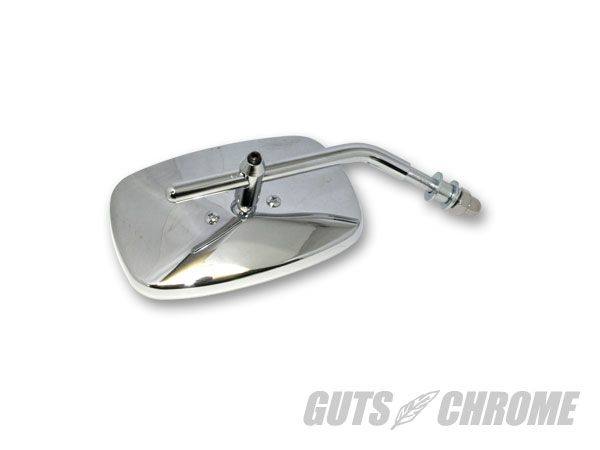 GUTS CHROME ガッツクローム 純正タイプ ショートステムミラー クローム　1コ ミラー ハンドル