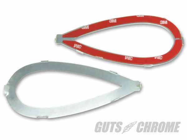 GUTS CHROME ガッツクローム 純正　タンクエンブレムアダプター エンブレム 外装