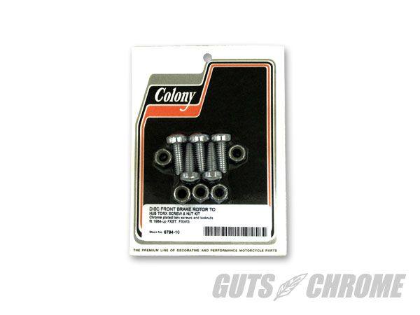 GUTS CHROME ガッツクローム フロントローターボルトナットスポーク フロントロータースポークホイール HARLEY-DAVIDSON ハーレーダビッドソン ローターボルト ブレーキ