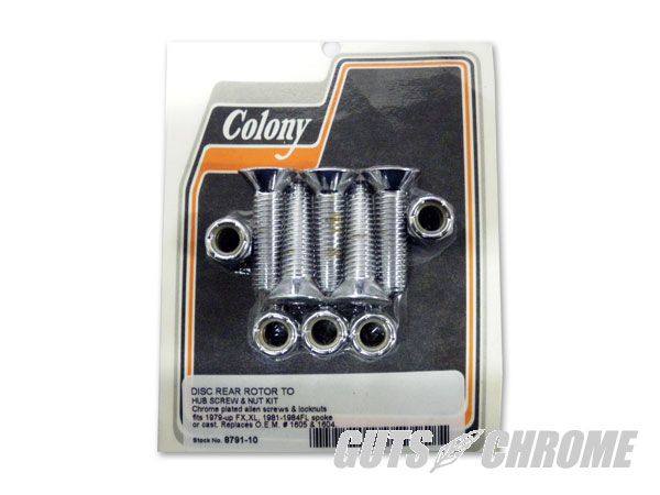 GUTS CHROME ガッツクローム ローターボルト　リア FL SPORTSTERファミリー HARLEY-DAVIDSON ハーレーダビッドソン ローターボルト ブレーキ