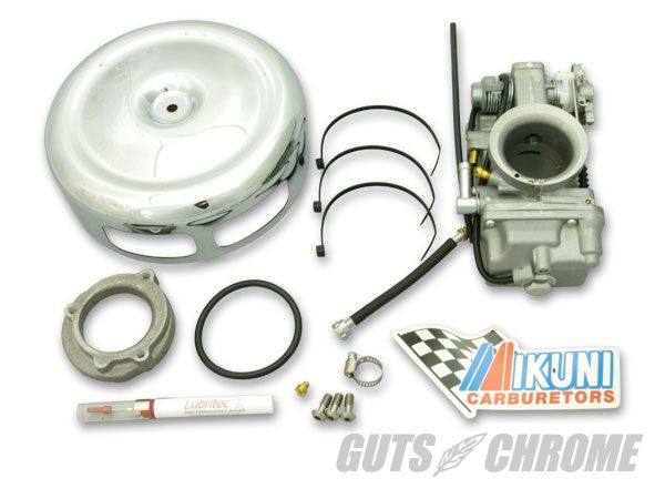 GUTS CHROME ガッツクローム ミクニ　HSR42イージーKIT DYNAファミリー SOFTAILファミリー TOURINGファミリー HARLEY-DAVIDSON ハーレーダビッドソン キャブレター 吸気関連 エンジン