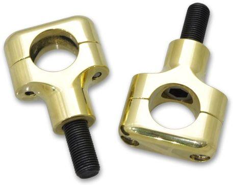 GUTS CHROME ガッツクローム Throwback ブラスライザー/スプリンガー用 1インチハンドル用 HARLEY-DAVIDSON ハーレーダビッドソン ハンドルポスト・ハンドルライザー ハンドル周辺パーツ ハンドル