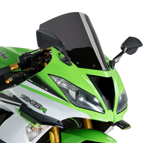 Puig プーチ レーシングスクリーン R-Racer ZX-6R ZX-6R 636 KAWASAKI カワサキ KAWASAKI カワサキ