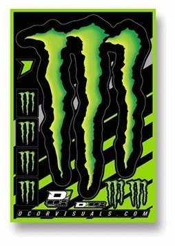 楽天市場】モンスターエナジー グラフィックデカール（車用品・バイク
