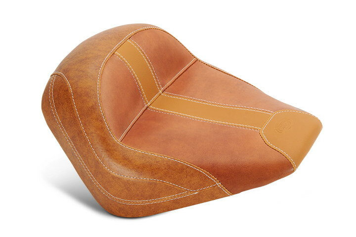 MUSTANG マスタング ヴィンテージソロシート レザーインサート付き (Vintage Solo with Leather Inserts)【SEAT BRN LTHR/VINYL SOLO】 Scout 2015 - 2018 Sixty 2016 INDIAN MOTORCYCLE インディアン シート シート関連 外装