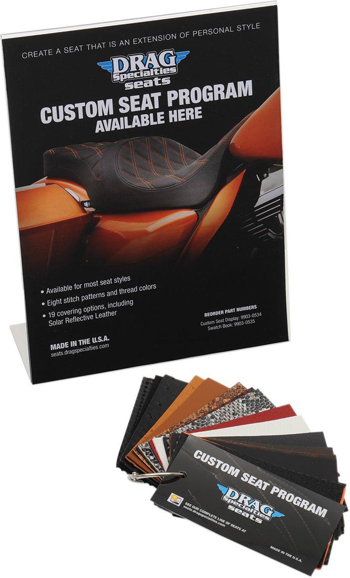 Drag Specialties ドラッグスペシャリティーズ ディスプレードラッグシート 2016 【DISPLAY DRAG SEATS..