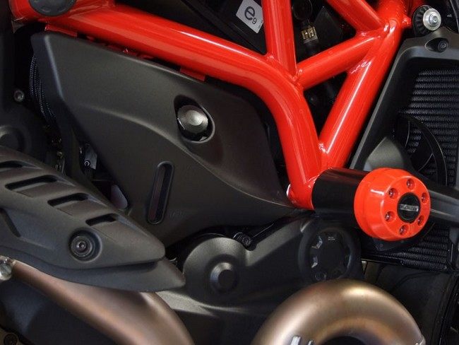 P&A International P&Aインターナショナル クラッシュパッド X-Pad Monster1200 Monster1200S Monster821 DUCATI ドゥカティ エンジンスライダー・フレームスライダー フレーム