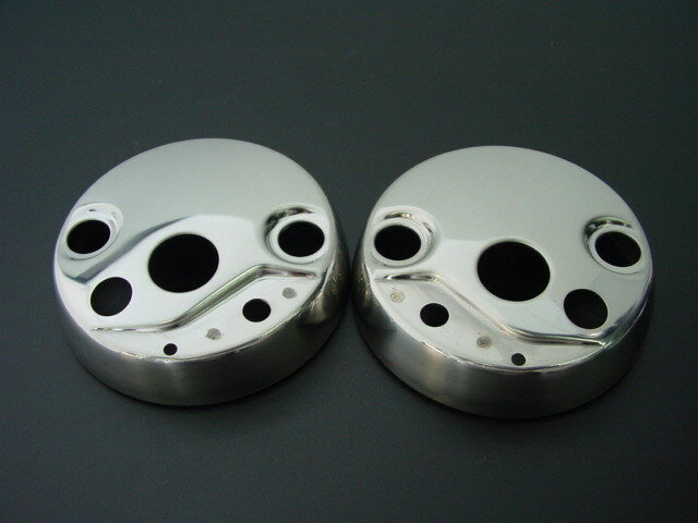 BRC ビーアールシー メッキ・メーターカバー下側セット CB400フォア (空冷) HONDA ホンダ