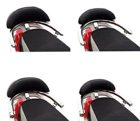 WirusWin ウイルズウィン バックレスト付き 32Φタンデムバー Z1 125 SYM グラブバー・タンデムバー・シーシーバー 外装