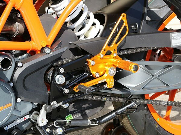 BABYFACE ベビーフェイス バックステップキット RC125 RC390 KTM バックステップ ステップ 足回り