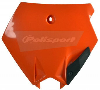 POLISPORT ポリスポーツ フロントナンバープレート(ゼッケンプレート) 85 SX 65 XC KTM ゼッケンプレート・ゼッケンベース 外装