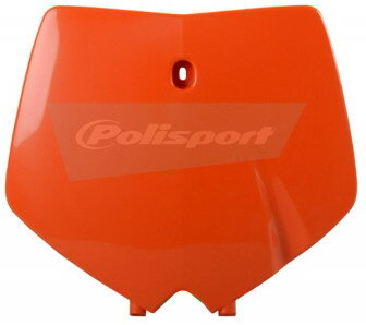 POLISPORT ポリスポーツ フロントナンバープレート(ゼッケンプレート) 125 SX 250 150 200 KTM ゼッケンプレート・ゼッケンベース 外装