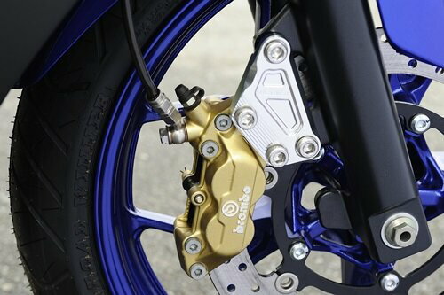 AGRAS アグラス キャリパーサポート ブレンボ4POT 40mmピッチ YZF-R25 YZF-R3 YAMAHA ヤマハ キャリパーサポート・ブラケット ブレーキ