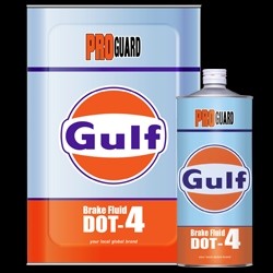 Gulf ガルフ ブレーキフルード DOT4 ブレーキフルード・クラッチフルード ブレーキ