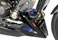 ODAX オダックス Belly Pan アンダーカウル MT-09 トレーサー YAMAHA ヤマハ カウル関連 外装 カラー：マットブラック/ブルーメッシュ