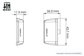 KOSO �������� LED �ʥ�С����ڥ֥졼�ɥ饤���󥹥ץ졼��LED�饤�ȡ� �ʥ�С��� ����