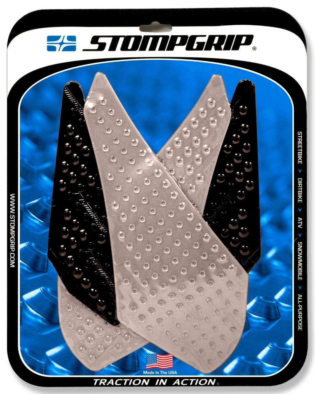 STOMPGRIP ストンプグリップ トラクションパッド ストリートバイクキット【VOLCANO】 YZF-R1 YAMAHA ヤマハ ニーグリップパッド タンク関連 外装