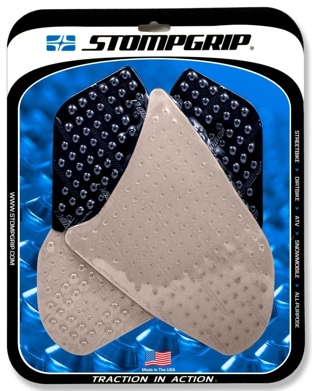 STOMPGRIP ストンプグリップ トラクションパッド ストリートバイクキット【VOLCANO】 CBR1000RR HONDA ホンダ ニーグリップパッド タンク関連 外装