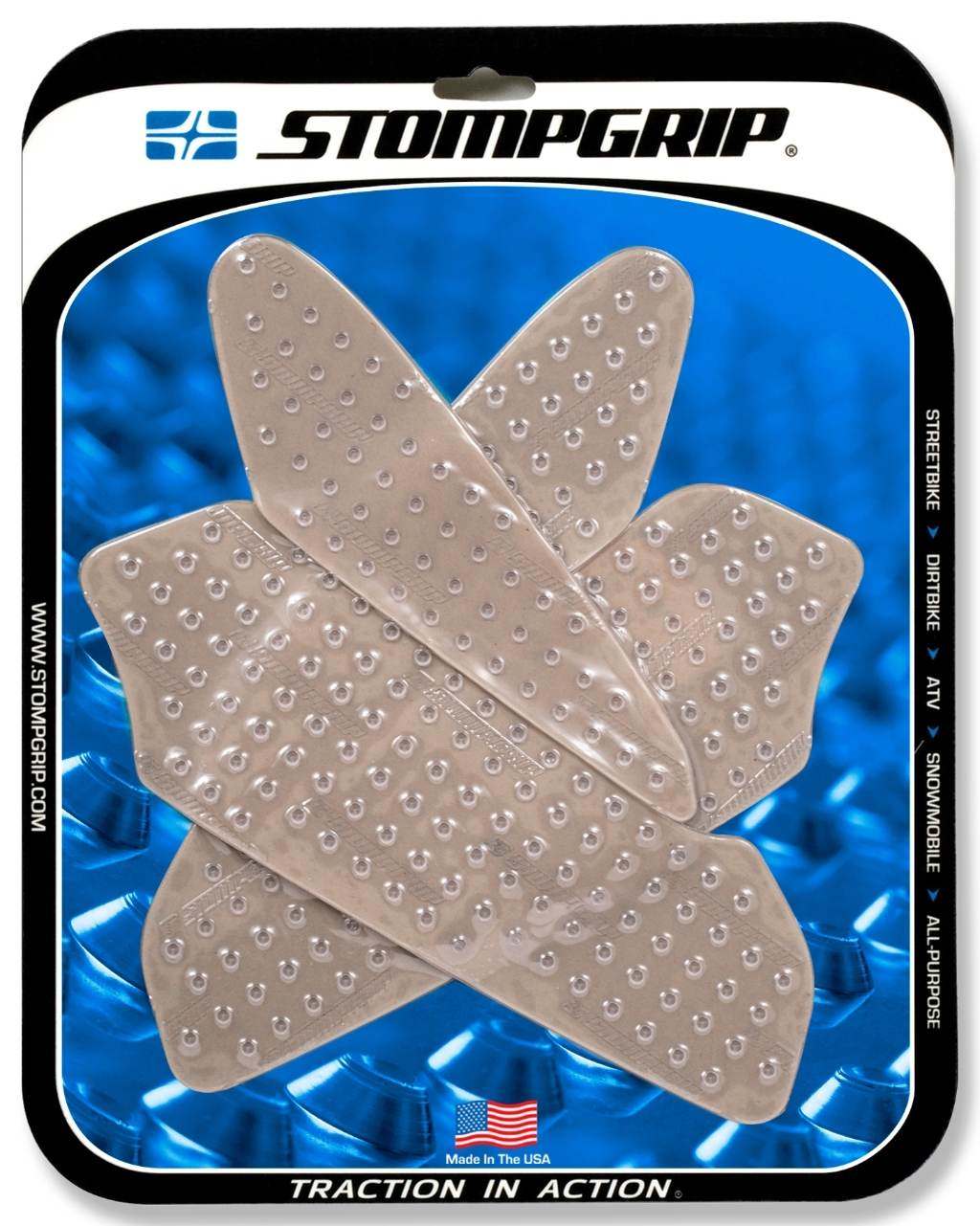 STOMPGRIP ストンプグリップ トラクションパッド ストリートバイクキット【VOLCANO】 MONSTER DUCATI ドゥカティ ニーグリップパッド タンク関連 外装