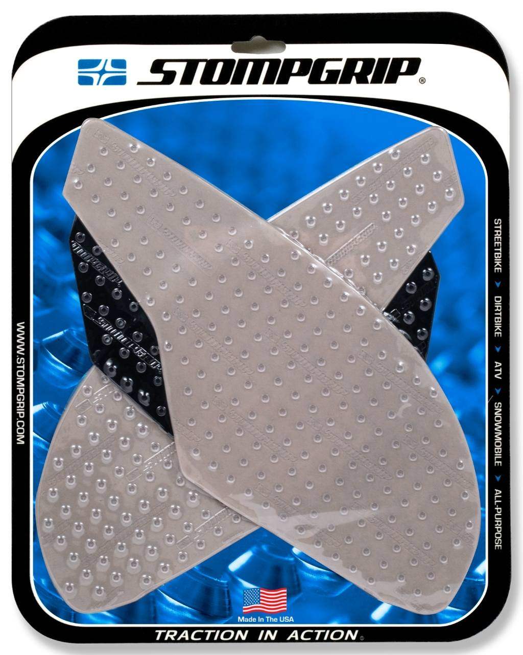 STOMPGRIP ストンプグリップ トラクションパッド ストリートバイクキット【VOLCANO】 DAYTONA675 TRIUMPH トライアンフ ニーグリップパッド タンク関連 外装