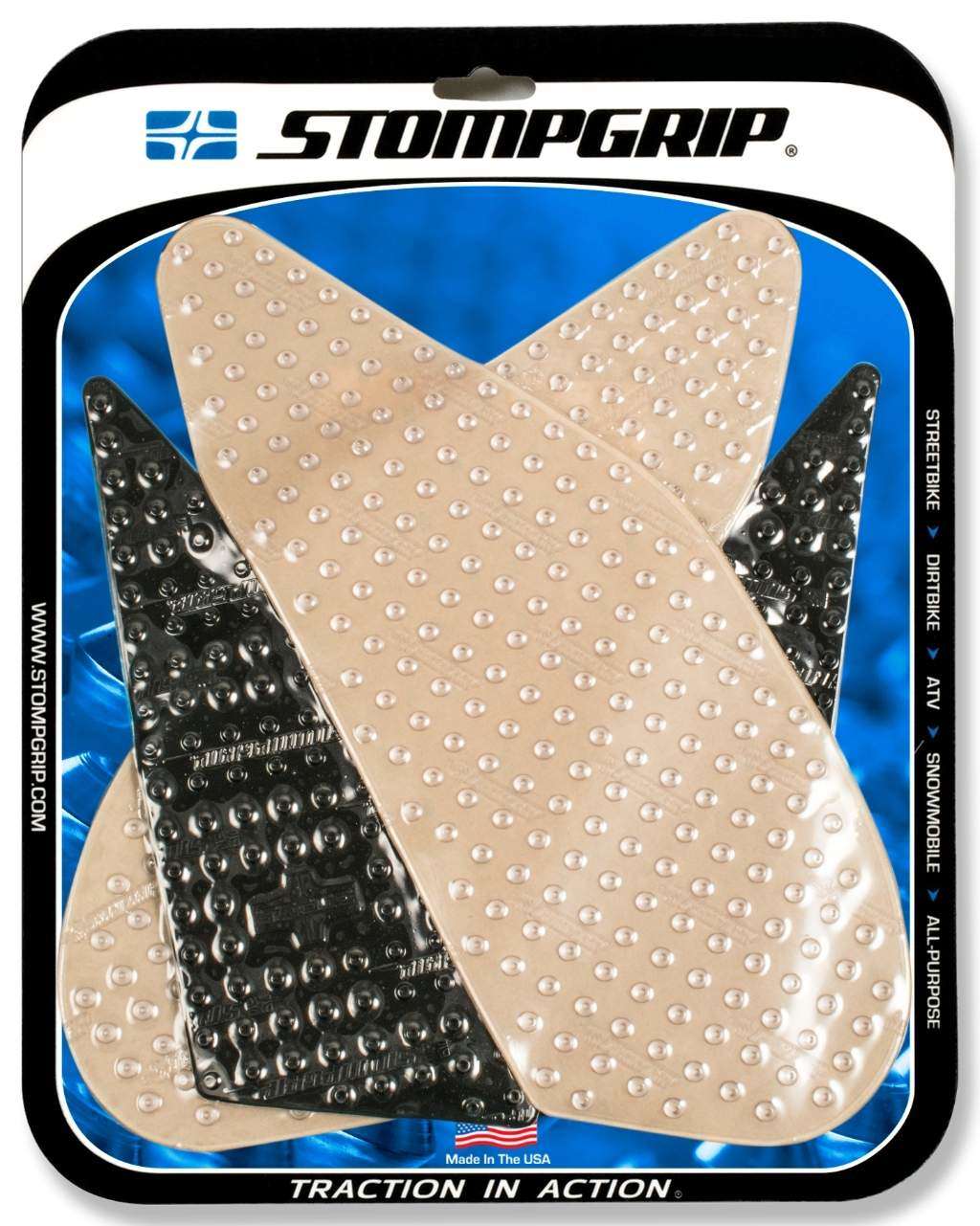 SUZUKI - STOMPGRIP ストンプグリップ トラクションパッド ストリートバイクキット【VOLCANO】 GSXS1000 GSXS1000F SUZUKI スズキ ニーグリップパッド タンク関連 外装