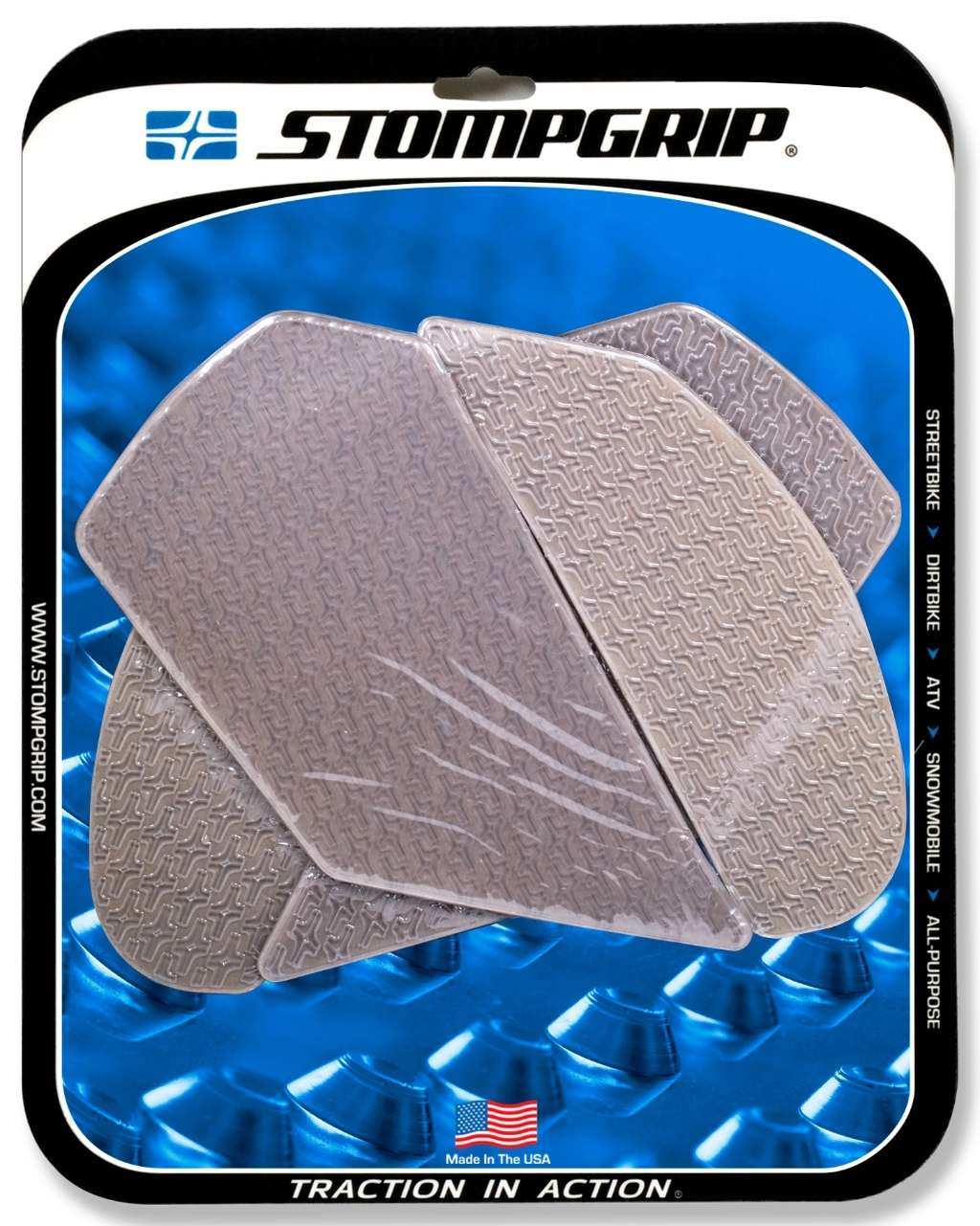 STOMPGRIP ストンプグリップ トラクションパッド ストリートバイクキット【ICON】 ZX10R KAWASAKI カワサキ ニーグリップパッド タンク関連 外装