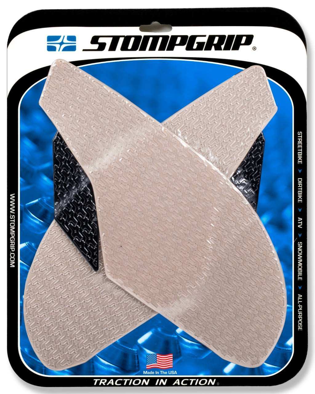 STOMPGRIP ストンプグリップ トラクションパッド ストリートバイクキット【ICON】 DAYTONA675 DAYTONA MOTO2 TRIUMPH トライアンフ ニーグリップパッド タンク関連 外装