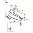 ■商品概要フューエルタンク 画像番号6■詳細説明Restoring the fuel tank of this great classic Kawasaki up to as good or better than new standards is never going to be cheap! Don’t falter on the last hurdle though， make sure you buy these brand new genuine Kawasaki replacement emblems and make sure your tank is perfect in EVERY respect.Helps ensure fuel tank perfection!■注意点※商品によっては、当時の純正部品ではなく、純正部品の形状、カラーを元に復元した商品（リプロパーツ）もあります。あらかじめご了承ください。※輸入商品の為、商品によっては、1か月以上納期がかかる商品もございます。※一部商品は、パーツリストの画像番号が変更となり、商品情報記載の画像番号と異なるケースがあります。その場合は、パーツリストと商品名から対象商品をご判断の上、ご購入ください。※商品によっては、メーカー在庫限りの商品で、再販されない商品があります。商品の流通状況によっては、完売や廃番となってしまう商品もございます。あらかじめご了承の上、ご注文ください。■適合車種KZ900&ensp;KZ900 年式: 76 型式: A4 ■商品番号560141006