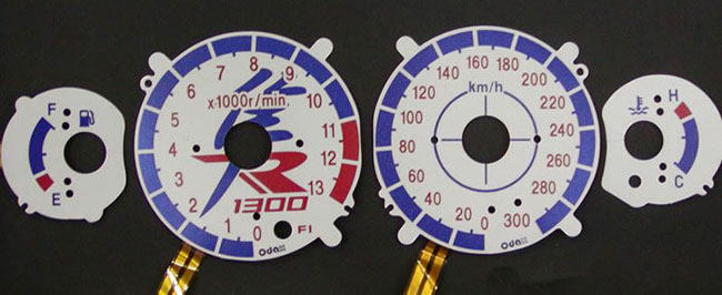 ODAX オダックス ELメーターパネル スポーツバイク用 GSX1300R ハヤブサ隼 SUZUKI スズキ メーターパネ..