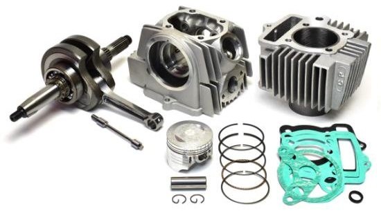 ■商品概要【型番】ha0316t115■詳細説明●52Φビッグフィンビッグボアアルミシリンダー採用で冷却性能を上げながらパワーアップ●54mmストローククランクシャフト採用でパワーアップ●ビッグフィンビッグバルブヘッド(IN23Φ EX20Φ)採用で冷却性能を上げながらパワーアップ●バルブガイド、バルブシートにリン青銅を採用で冷却性能、耐久性をアップ■注意点※メーカー都合により商品の仕様変更がある場合がございます。ご了承ください。　※画像はイメージです。■適合車種ベンリィ90S&ensp;ベンリィ90S&ensp;&ensp;備考: HA03-1600005-