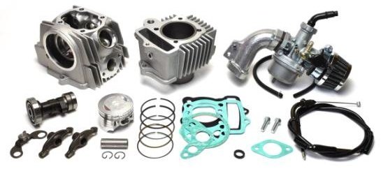 CLIPPING POINT クリッピングポイント ツーリング88ccキット＋ハイカム＋ビッグキャブ20Φ＆クリーナー マグナ50 HONDA ホンダ ボアアップキット エンジンパーツ エンジン ハイカムシャフト：ST-1D(低中速重視)