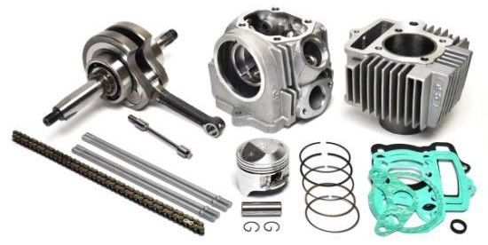 ■商品概要【型番】cf5034hp115■詳細説明●52Φビッグフィンビッグボアロングアルミシリンダー採用で冷却性能を上げながらパワーアップ●54mmストローククランクシャフト採用でパワーアップ●ビッグバルブヘッド(IN25Φ EX22Φ)採用でパワーアップ■注意点※メーカー都合により商品の仕様変更がある場合がございます。ご了承ください。　※画像はイメージです。■適合車種シャリイ&ensp;シャリイ&ensp;&ensp;備考: CF50-3400001-