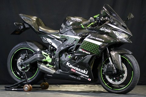 A-TECH エーテック ストリート用アッパーカウルSTD ZX-25R KAWASAKI カワサキ タイプ：ドライカーボンケブラー(DCK)／クリア塗装済