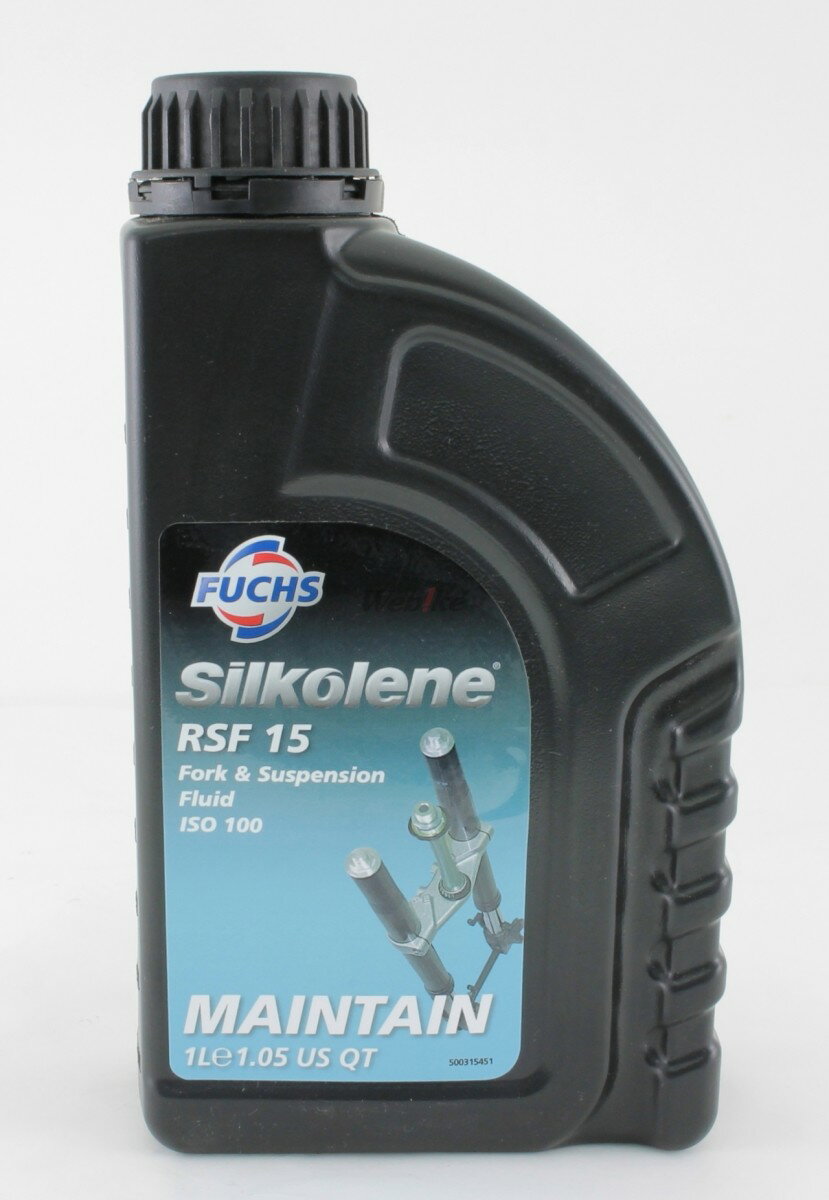 SILKOLENE シルコリン RSF (サスペンションオイル) 15WT [1L] サスペンションオイル・フォークオイル サスペンション 足回り 2