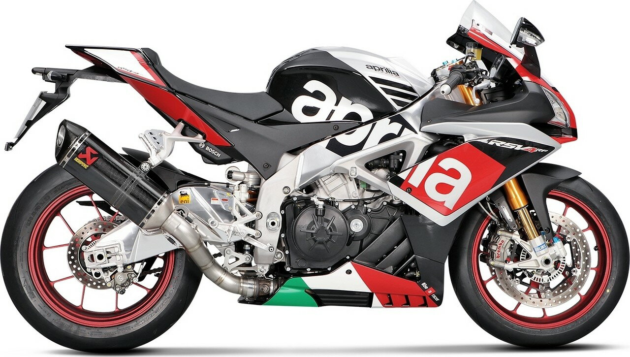 APRILIA - AKRAPOVIC アクラポビッチ スリップオンラインマフラー RSV4 APRILIA アプリリア スリップオンマフラー マフラー