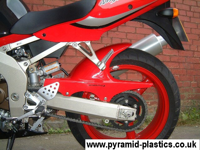 Pyramid Plastics ピラミッドプラスチック リアフェンダー(Hugger) ZX6 1998-1999 KAWASAKI カワサキ ..