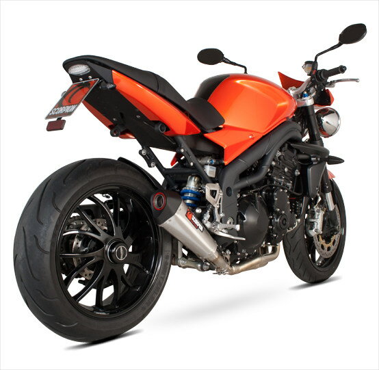 SCORPION スコーピオン セルケトテーパー スリップオンマフラー Speed Triple 1050 TRIUMPH トライアンフ マフラー