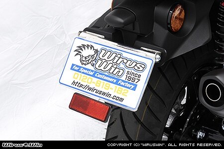 ■詳細説明ボルト止めでしっかり固定できますので安心して使用できます。ドレスアップのワンポイントには欠かせない逸品です！オール材質は、耐久性、耐腐食性の高いSUS304ステンレス製バフ仕上げです。■注意点※車体型式：8BK-SG66J に適合します。※画像は8BK-SG92J型です。※フェンダーレス仕様にする場合は、ノーマルのフェンダーを任意の位置でカットして下さい。※ウイルズウィン社フェンダーレスキットは、長い純正フェンダー(泥よけ)を取り外すことにより、すっきりとしたリア周りに仕上げることを目的とした商品です。またリア周りのメンテナンスやレース等の使用における空気抵抗を抑える理由から、ウイルズウィン社製品はナンバープレートホルダーの角度を変更することができる設計になっています。しかし、道路交通法の保安基準ではリフレクター(反射板)の装着義務やナンバープレートの角度を約40度以内(後方からナンバープレートを目視で確認できる角度)とすることが定められております。ウイルズウィン社製品は仕様としてナンバープレートホルダーの角度調節することは可能ですが、一般公道等の道路交通法を遵守しなければならない道路では保安基準を超えた角度(正確に目視できない角度)での製品の使用は法律で禁じられておりますので絶対におやめください。※メーカー都合により商品の仕様変更がある場合がございます。ご了承ください。※画像には他の商品が含まれている場合があります。■適合車種NMAX155&ensp;NMAX155&ensp;&ensp;備考: 8BK-SG66J