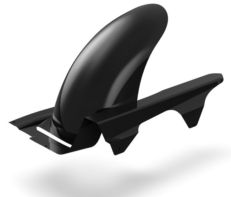 Generic Type - C-RACER シーレーサー Rear Hugger Large リアフェンダー フェンダー関連 外装