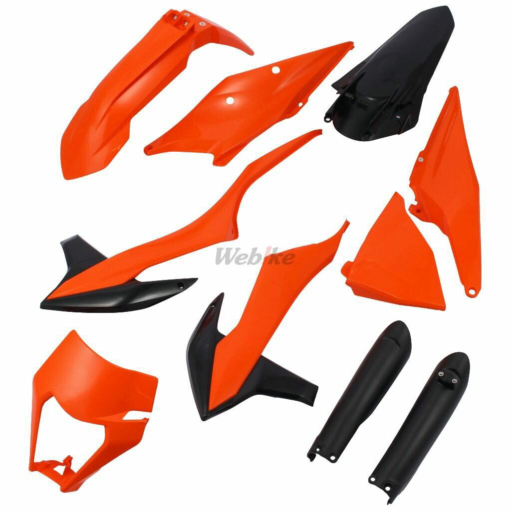 POLISPORT ポリスポーツ ENDURO フル外装キット 125EXC 200EXC 250EXC 300EXC 450EXC 500EXC 250 EXC-F 350 450 500 125 XC-W 150 300 KTM フルカウル・外装セット カウル関連 外装