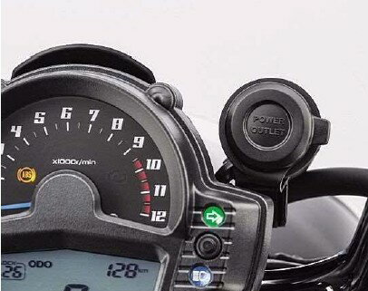 Kawasaki カワサキ 12Vアウトプットソケット バルカンS KAWASAKI シガーソケット電源 電装系