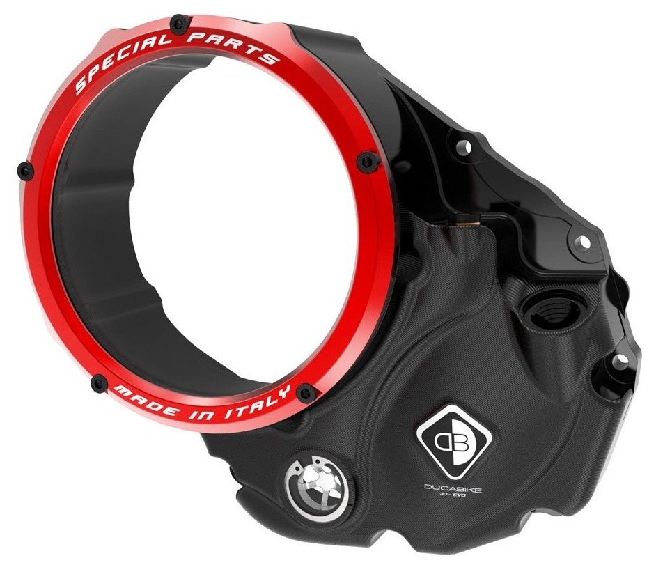 DUCABIKE (DBK) ドゥカバイク (ディービーケー) 3D-EVO クリアクラッチカバーキット DUCATI ドゥカティ クラッチカバー エンジンパーツ エンジン