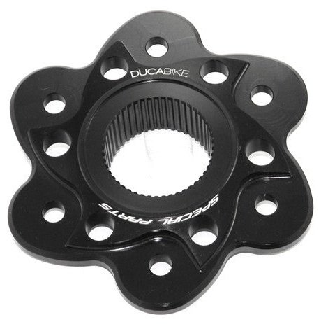 DUCABIKE (DBK) ドゥカバイク (ディービーケー) リアスプロケットフランジ 1098 1198 PANIGALE 1199 S R SUPERLEGGERA 1299 FINAL EDITION V2 STREETFIGHTER MULTISTRADA 1200 PIKES PEAK DVT 1260 V4 DIAVEL XDIAVEL MONSTER SUPERSPORT 939 950 DUCATI ドゥカティ 駆動系