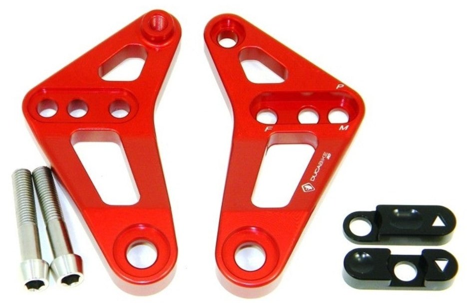 DUCABIKE (DBK) ドゥカバイク (ディービーケー) リアサスペンション リンクキット PANIGALE 1199 R S 1299 FINAL EDITION 899 959 CORSE V2 TROY BAYLISS STREETFIGHTER SUPERLEGGERA DUCATI ドゥカティ その他サスペンションオプション・補修部品 サスペンション 足回り