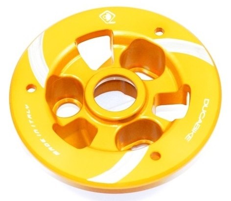 DUCABIKE (DBK) ドゥカバイク (ディービーケー) 湿式用 アルミビレット クラッチプレッシャープレート DUCATI ドゥカティ 駆動系 カラー：ゴールド