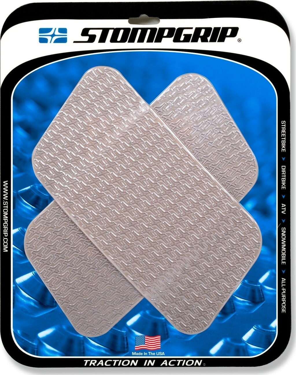 通用型 - STOMPGRIP ストンプグリップ トラクションパッド 四辺形 アイコン タンクパッド タンク関連 外装