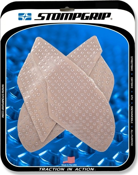STOMPGRIP ストンプグリップ トラクションパッド ストリートバイクキット【VOLCANO】 SV650 SUZUKI スズキ ニーグリップパッド タンク関連 外装