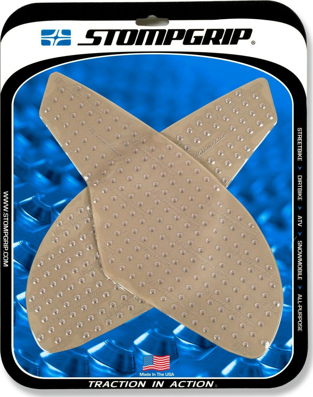 STOMPGRIP ストンプグリップ トラクションパッド ストリートバイクキット【VOLCANO】 BRUTALE800 MV AGUSTA アグスタ タンクパッド タンク関連 外装