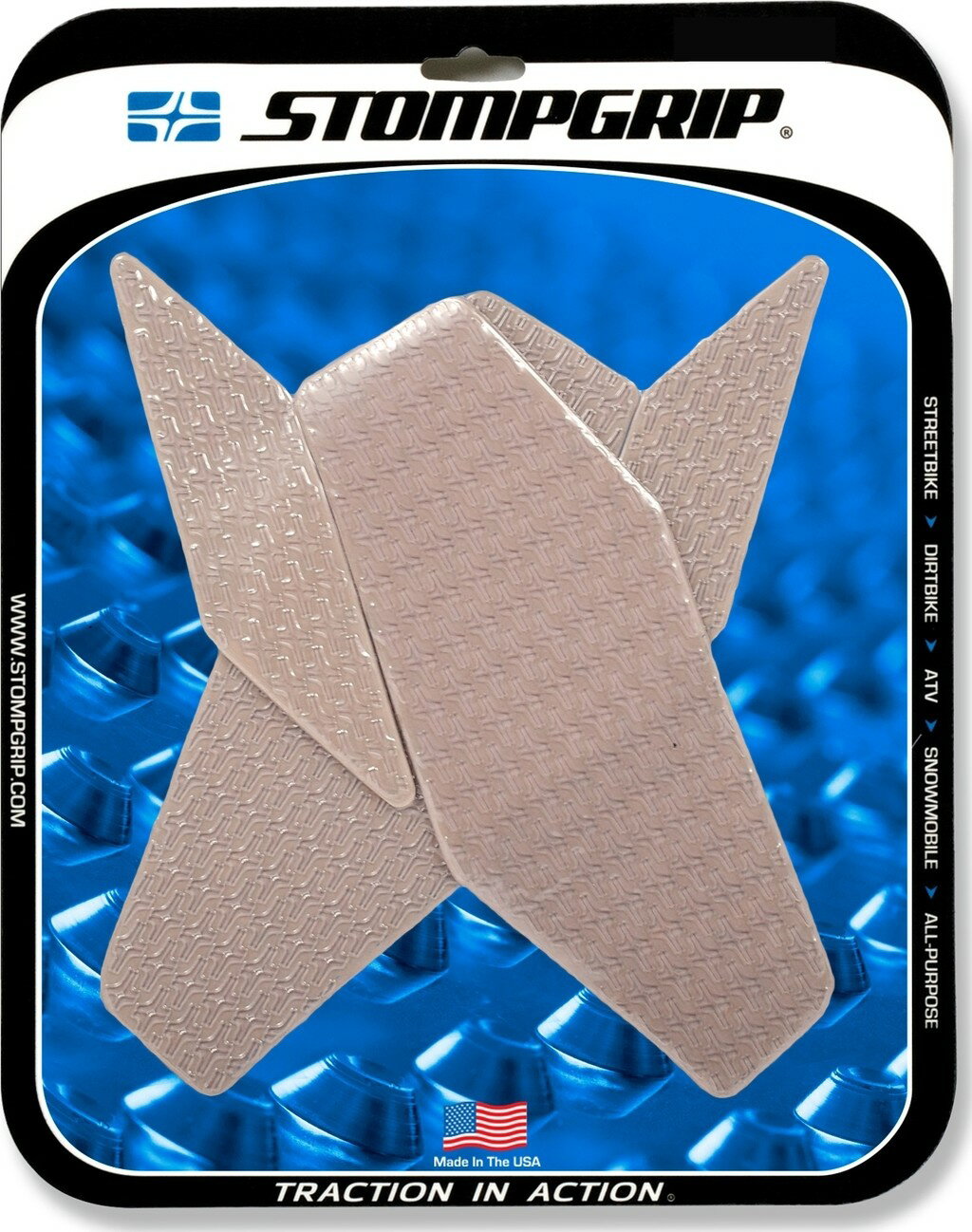 STOMPGRIP ストンプグリップ トラクションパッド ストリートバイクキット【ICON】 YZF-R6 YAMAHA ヤマ..